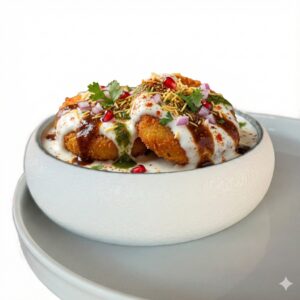Aloo Tikki Chaat