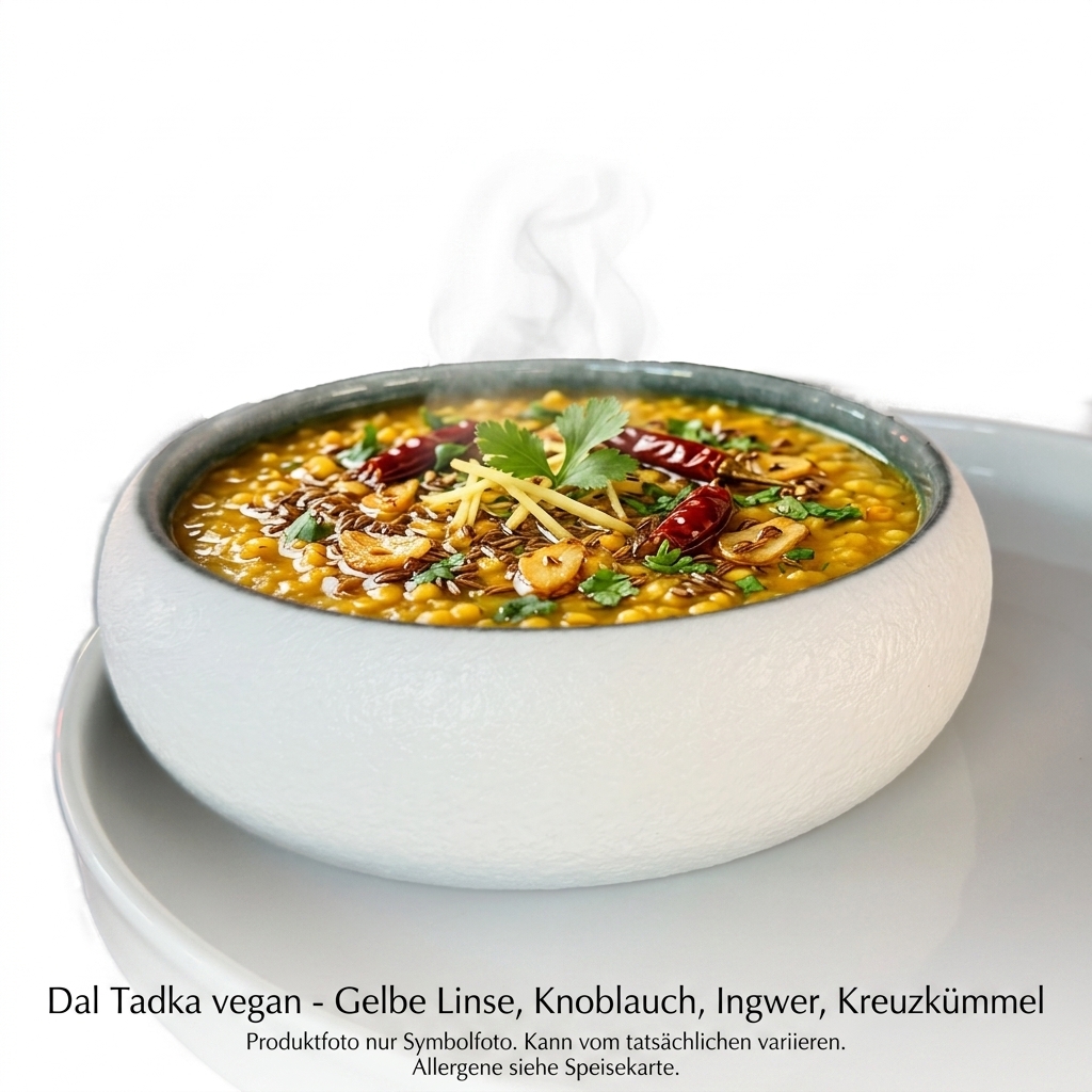 Menü: Dal Tadka – vegan